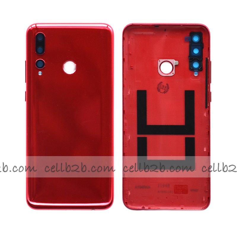 Tapa Trasera  Huawei P Smart Plus 2019 Rojo ORI CON LENTE