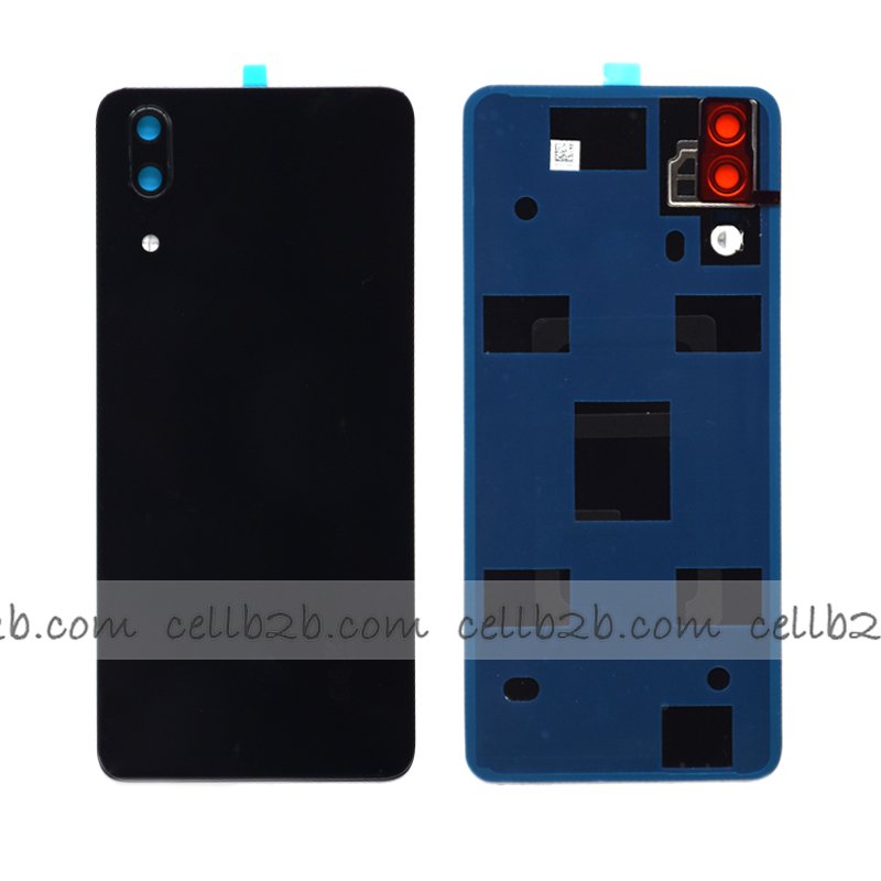 Tapa Trasera Huawei P20 Negra ORI CON LENTE