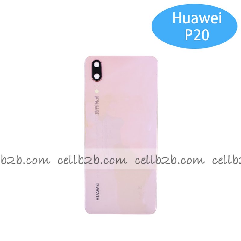 Tapa Trasera Huawei P20 Rosa Aurora CON LENTE