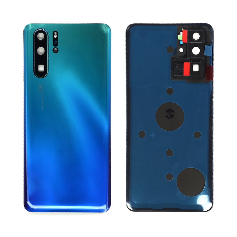 Tapa Trasera Huawei P30 Pro Azul Aurora CON LENTE