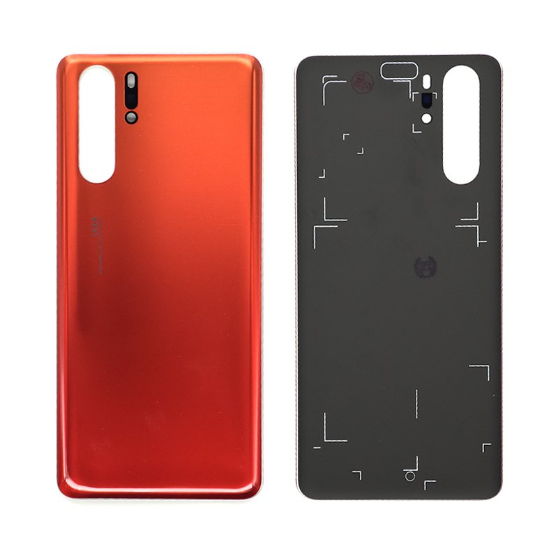 Tapa Trasera Huawei P30 Pro Naranja (CON LENTE)