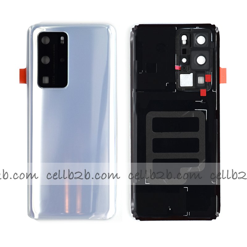 Tapa Trasera Huawei P40 Pro Blanca ORI con Lente