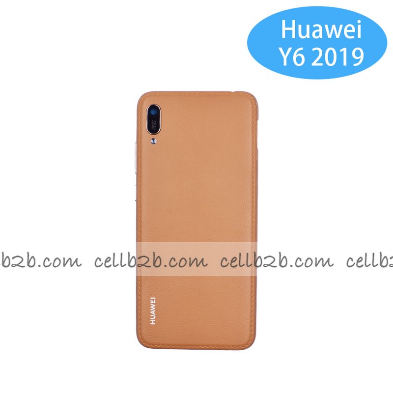 Tapa Trasera Huawei Y6 2019 / Honor 8A Sin Huella Dorada CON LENTE