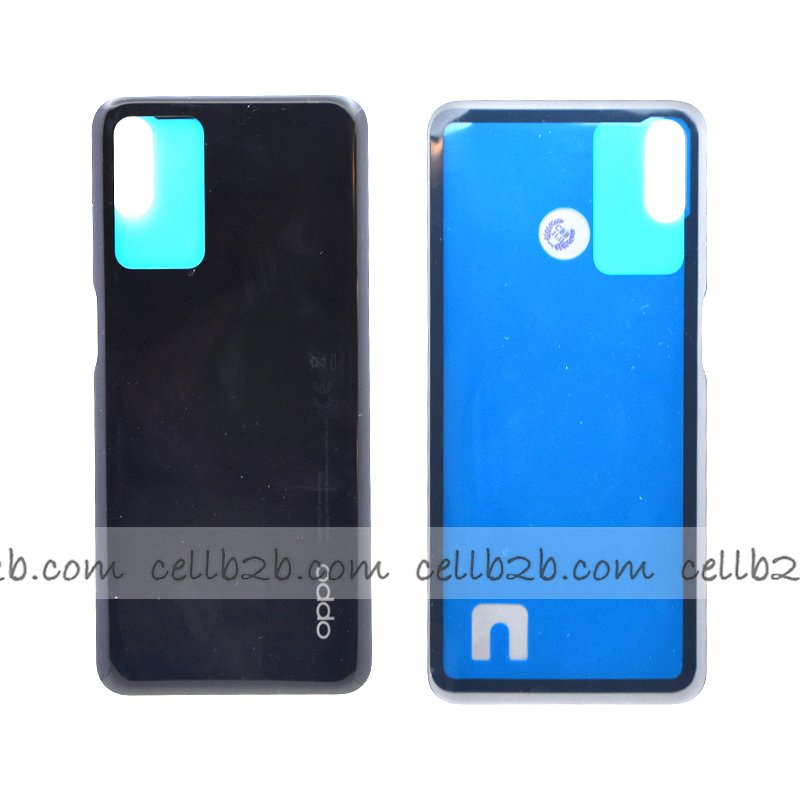 Tapa Trasera OPPO A16 / A16S / A54S Negra (CON LENTE)