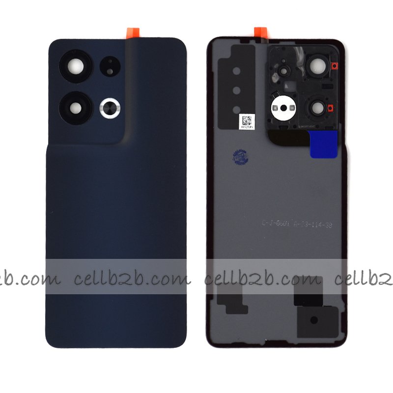 Tapa Trasera OPPO Reno8 Pro 5G Negra CON LENTE