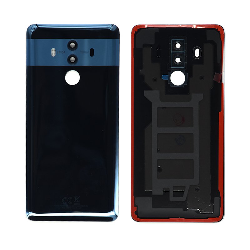 Tapa Trasera para Huawei Mate 10 Pro Azul con Huella ORI Nueva CON LENTE