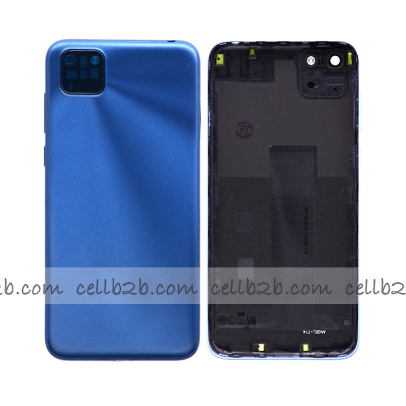 Tapa Trasera para Huawei Y5P Azul CON LENTE