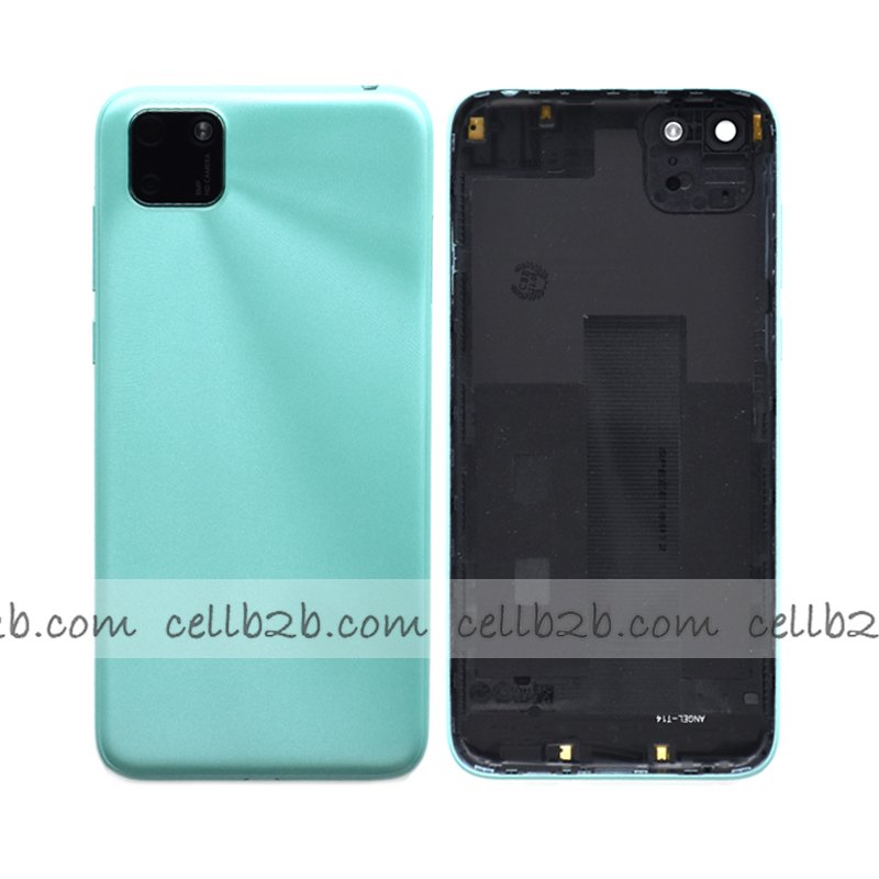 Tapa Trasera para Huawei Y5P Verde CON LENTE