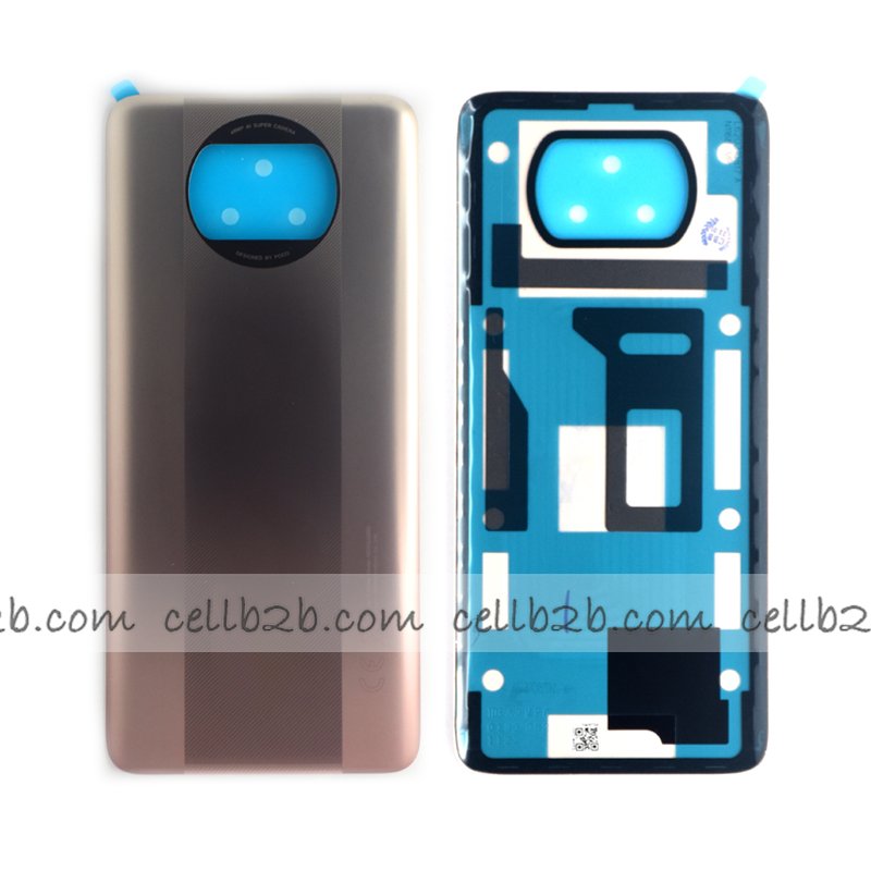 Tapa Trasera para Xiaomi Poco X3 Pro Bronce Metálico