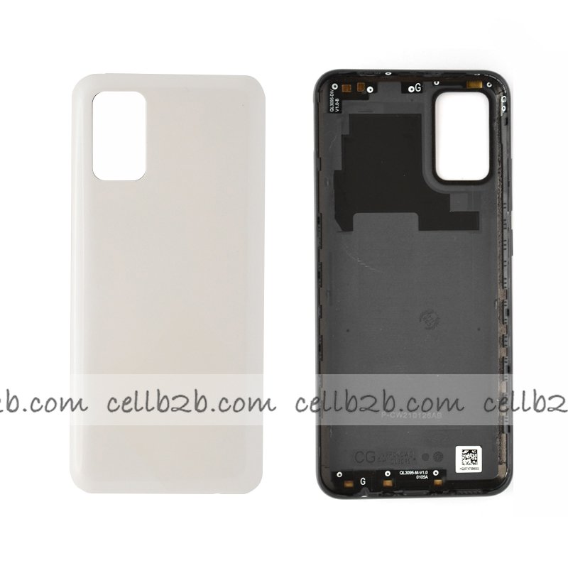 Tapa Trasera Samsung A02S 5G A025G Blanca (CON LENTE)