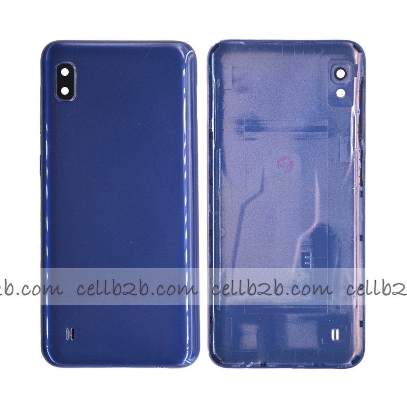 Tapa Trasera Samsung A10 A105F Azul CON LENTE