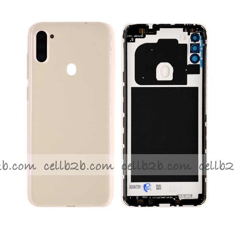 Tapa Trasera Samsung A11 A115F Blanca CON LENTE