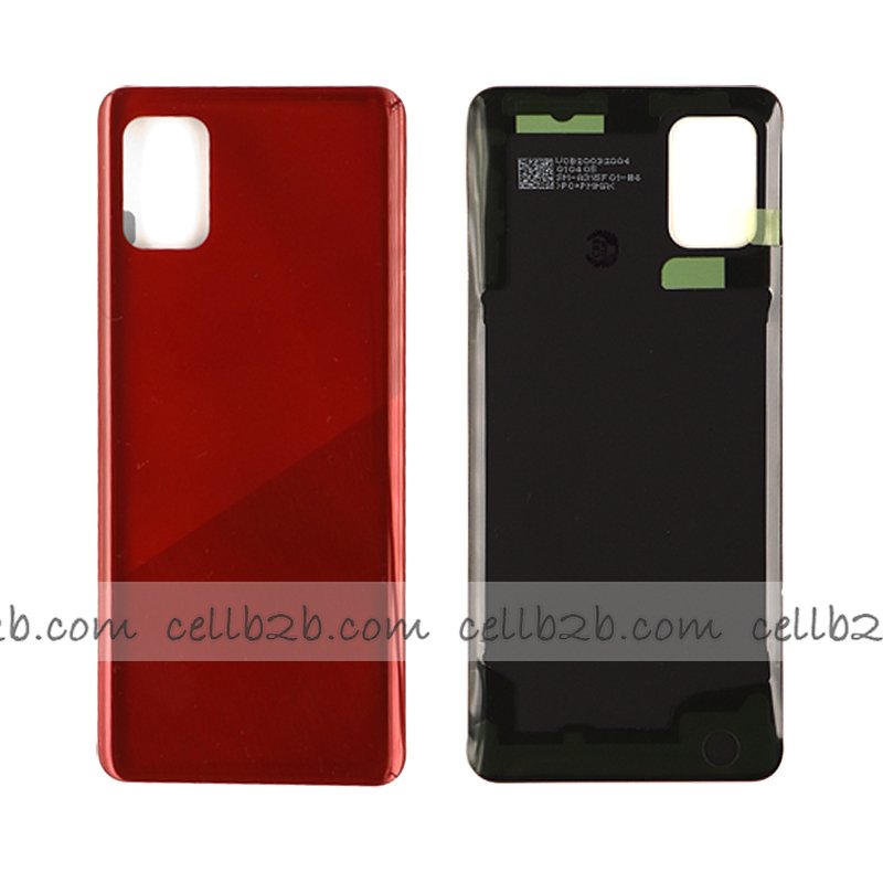 Tapa Trasera Samsung A31 A315F Rojo