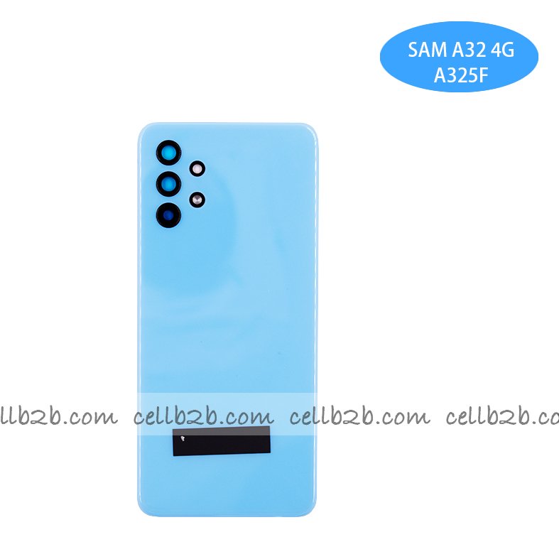 Tapa Trasera Samsung A32 4G A325F Azul CON LENTE