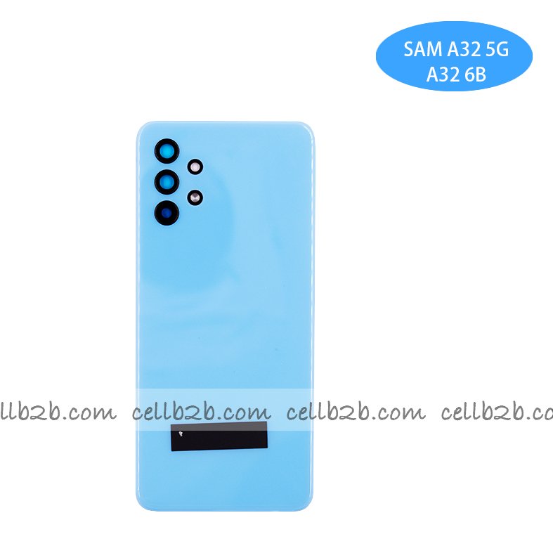 Tapa Trasera Samsung A32 5G A326B Azul CON LENTE
