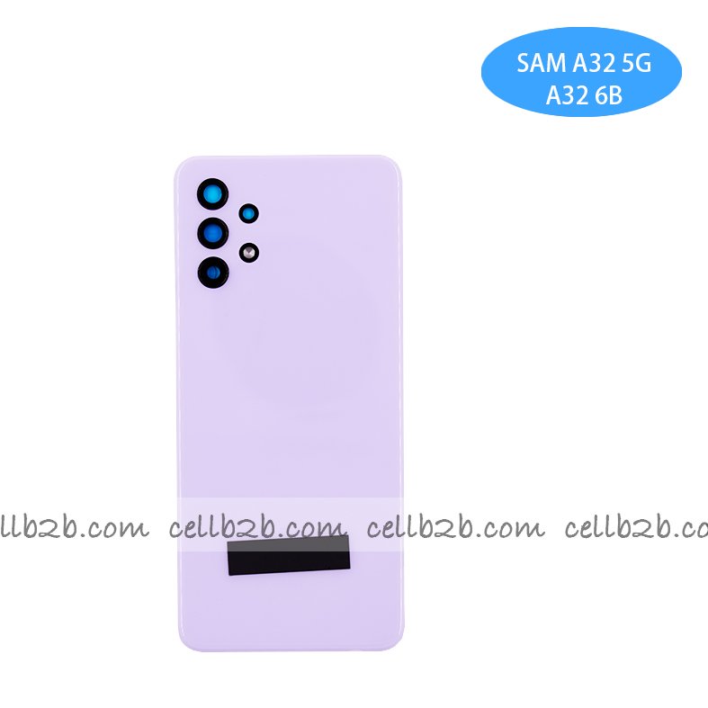 Tapa Trasera Samsung A32 5G A326B Lila CON LENTE