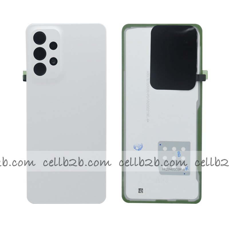Tapa Trasera Samsung A33 5G A336B Blanca CON LENTE