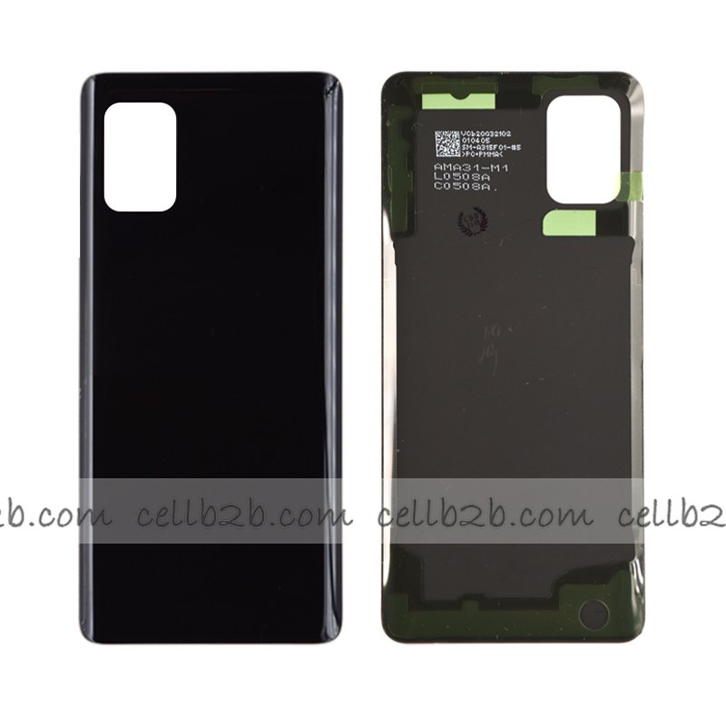 Tapa Trasera Samsung A51 5G A516F Negra (CON LENTE)