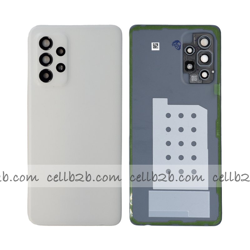 Tapa Trasera Samsung A52 A525F / A52 5G A526B / A52S 5G A528B Blanca CON LENTE