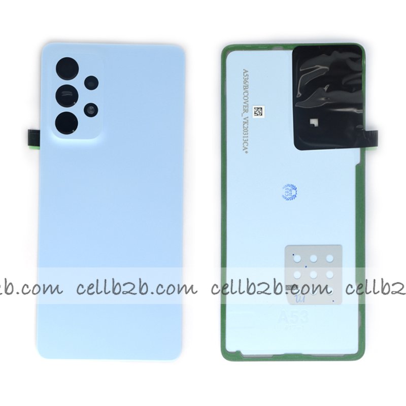 Tapa Trasera Samsung A53 5G A536B Azul CON LENTE
