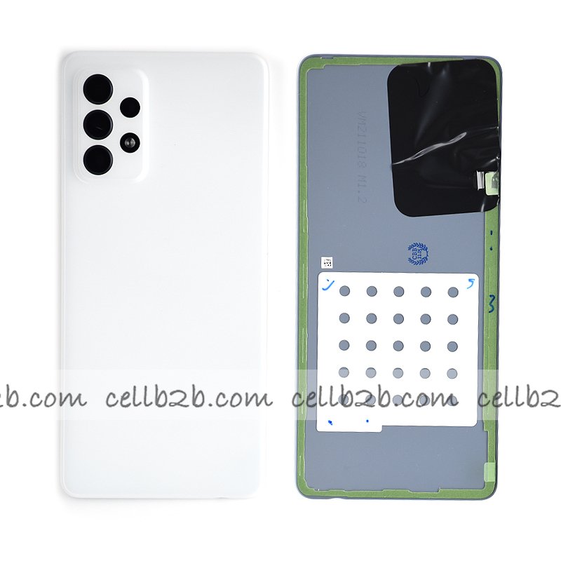 Tapa Trasera Samsung A72 4G A725F / A72 5G A726B Blanco CON LENTE