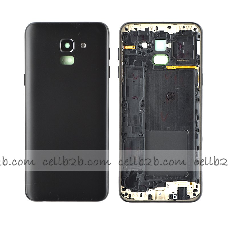 Tapa Trasera Samsung J6 2018 J600 Negra