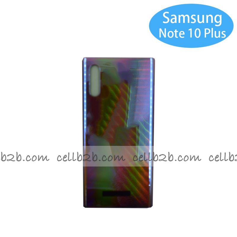 Tapa Trasera Samsung SM-N975 GALAXY Note 10 Plus Plateada Material Original (CON LENTE)