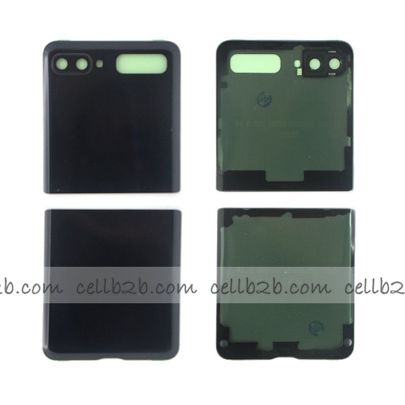 Tapa Trasera Samsung Z Flip 1 Negra ORI