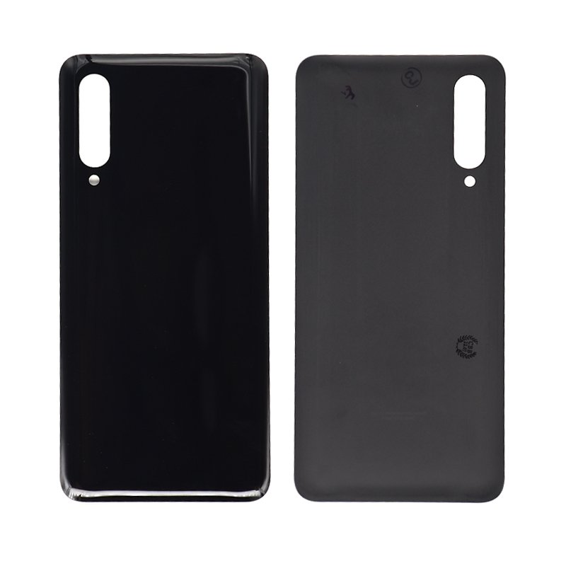 Tapa Trasera Xiaomi Mi 9 Negra (CON LENTE)
