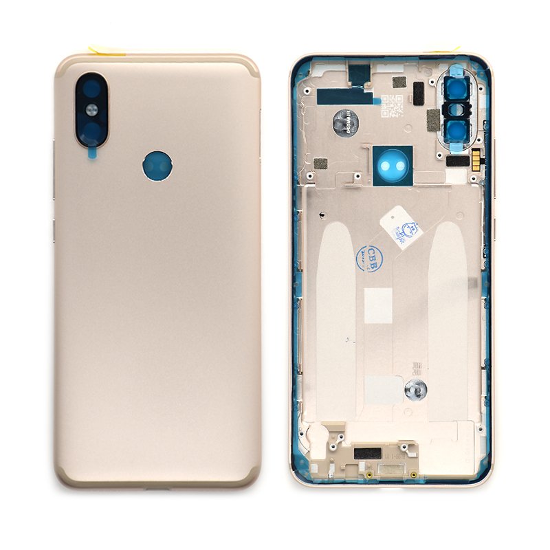 Tapa Trasera Xiaomi Mi A2/ Mi 6X Dorada