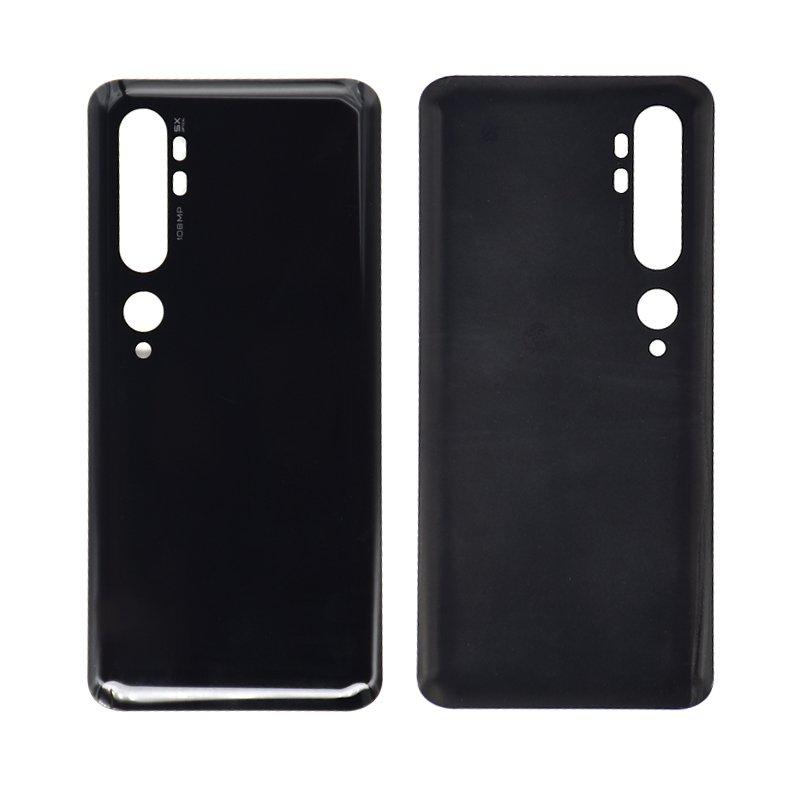 Tapa Trasera Xiaomi Mi Note 10 Negra (CON LENTE)
