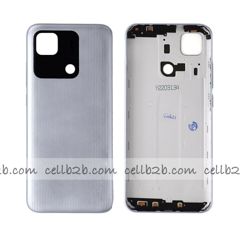 Tapa Trasera Xiaomi Redmi 10A Plata Cromada