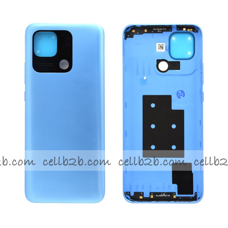 Tapa Trasera Xiaomi Redmi 10C Azul (CON LENTE)