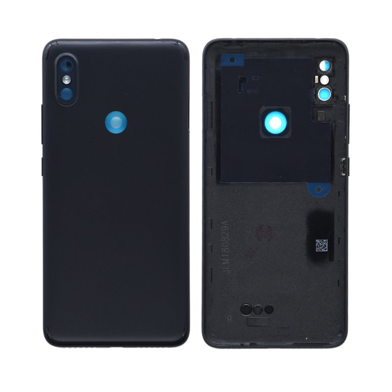 Tapa Trasera Xiaomi Redmi S2 Negra CON LENTE