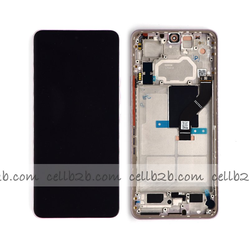 *Original Pantalla Xiaomi Mi 12 Lite Lila con Marco Completa LCD+Táctil SERVICE PACK