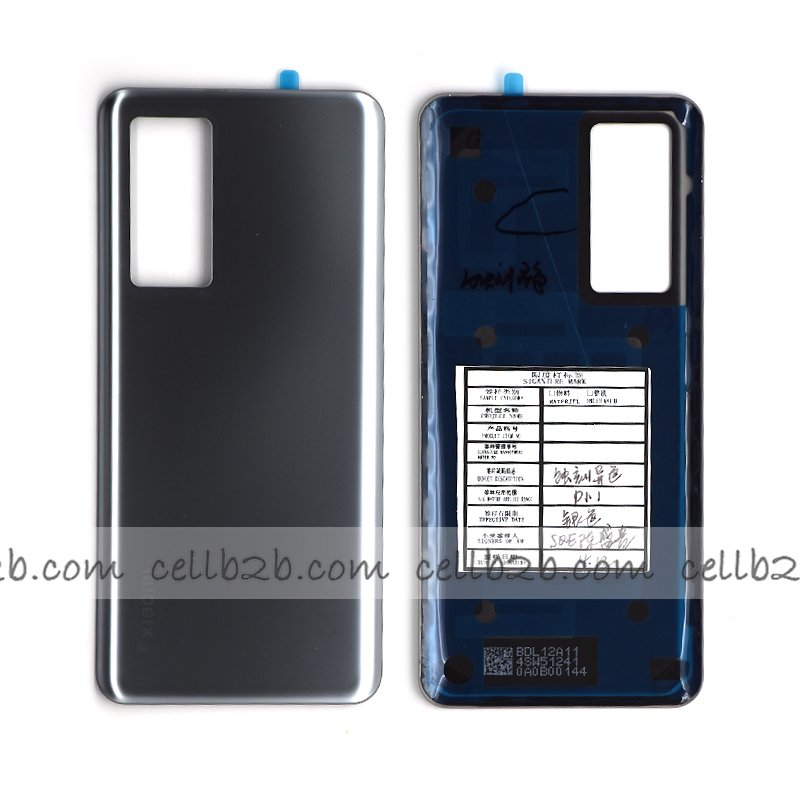 Tapa Trasera Xiaomi Mi 12T Pro ORIGINAL Plateada