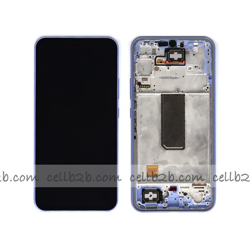 *Pantalla Samsung Galaxy A34 5G A346B Violet CON MARCO Original LCD+Táctil SERVICE PACK (Asmbld)