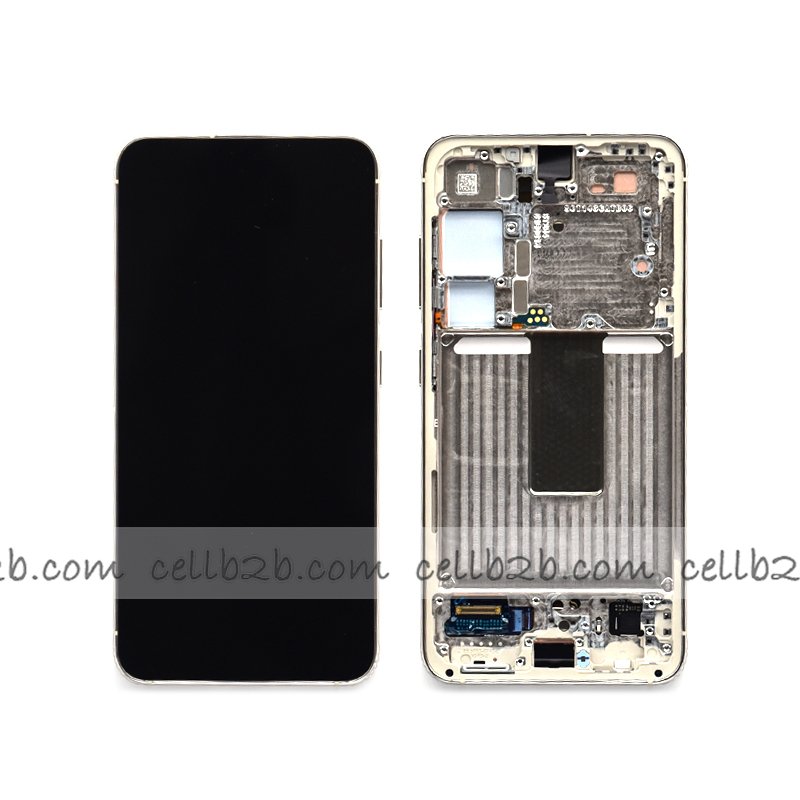*Pantalla Samsung Galaxy S23 S911 Beige CON MARCO Original LCD+Táctil SERVICE PACK