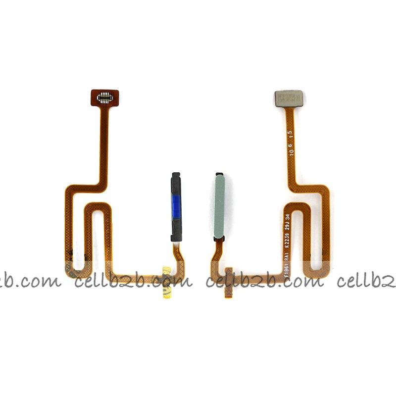 Cable Flex con Lector de huella para Realme C35 Verde