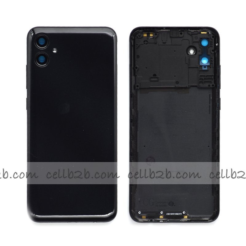 Tapa Trasera Samsung A04E A042F Negra CON LENTE