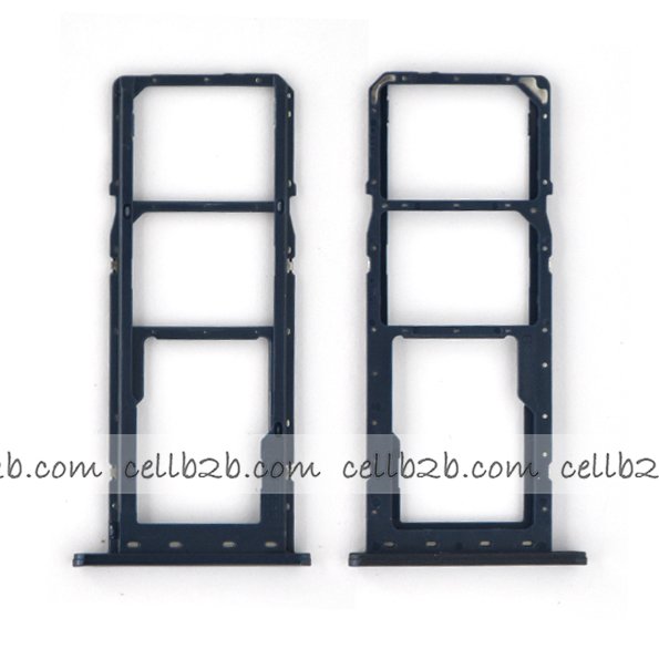 Bandeja de SIM para Samsung A02S A025F / A025G Negra