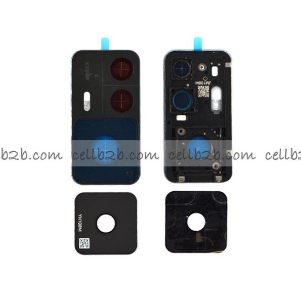 Cristal Cámara + Marco para Xiaomi Mi 12T Negro