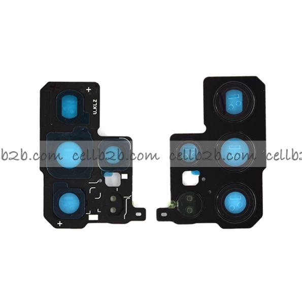 Cristal Cámara + Marco para Samsung S22 Ultra 5G S908B Negro