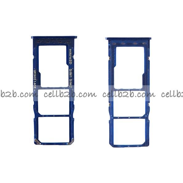 Bandeja de Dual SIM para Samsung A10 A105F Azul