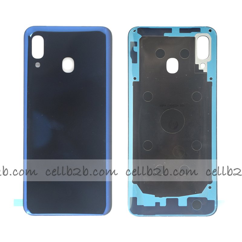 Tapa Trasera Samsung A20 A205F Azul