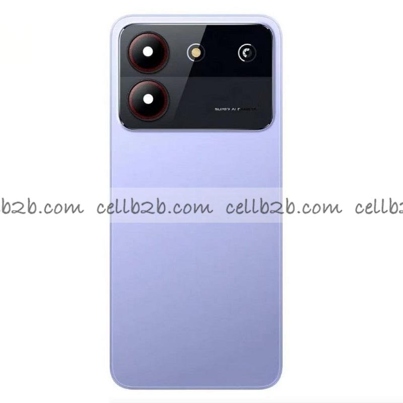 Tapa Trasera para ZTE Blade A54 Lila CON LENTE