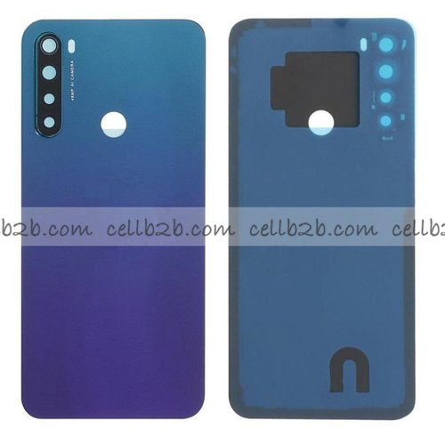 Tapa Trasera Xiaomi Redmi Note 8 Azul CON LENTE