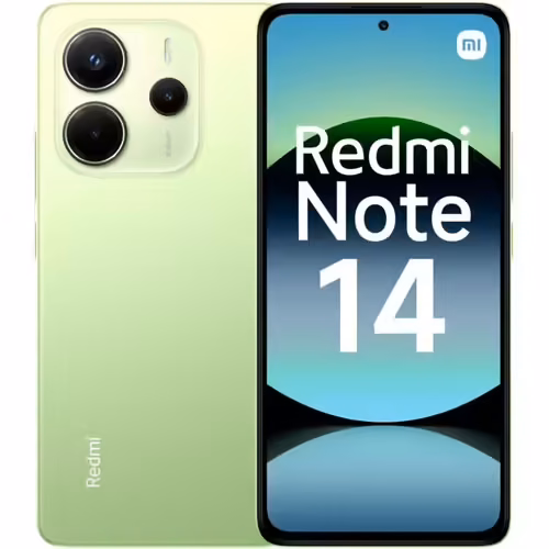 *Móvil Xiaomi Redmi Note 14 4G 8+256GB Verde