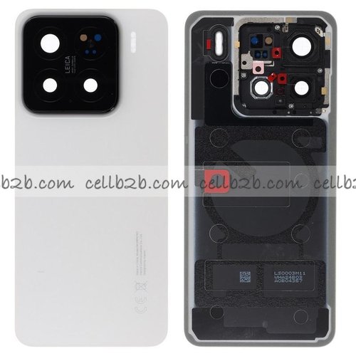Tapa Trasera para Xiaomi Mi 15 Plata Original CON LENTE