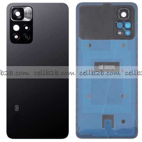 Tapa Trasera Xiaomi Redmi Note 11 Pro Plus 5G Negra CON LENTE